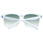 Spy White Unisex Sunglasses