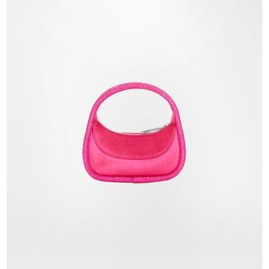 Fuchsia Polyester Women Handbag - SEHABRANDS