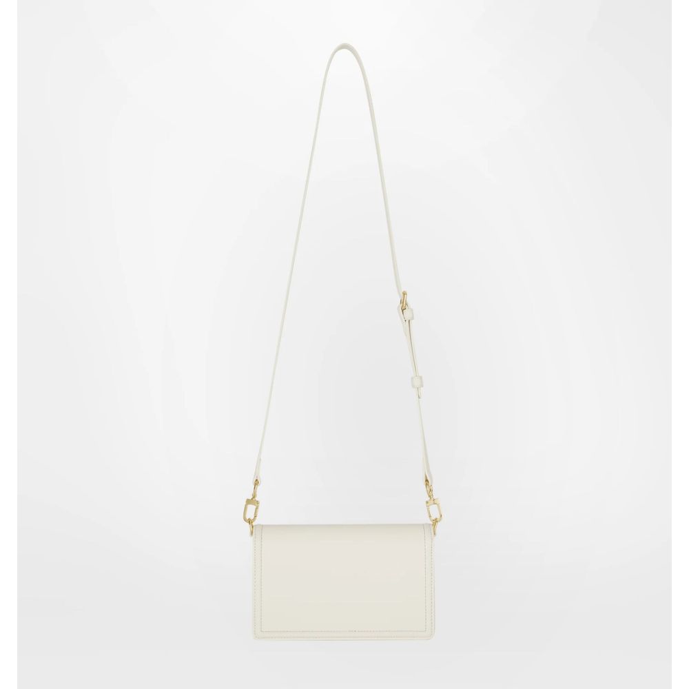 White Polyester Women Crossbody Bag - SEHABRANDS