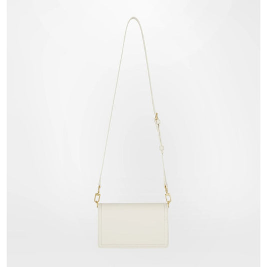 White Polyester Women Crossbody Bag - SEHABRANDS