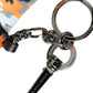 Dolce & Gabbana Multicolor Camouflage Animal Silhouette Keychain Keyring