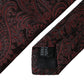 Dolce & Gabbana Bordeaux Patterned Silk Adjustable Men Tie