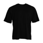 Dolce & Gabbana Black Cotton Round Neck Short Sleeves T-shirt