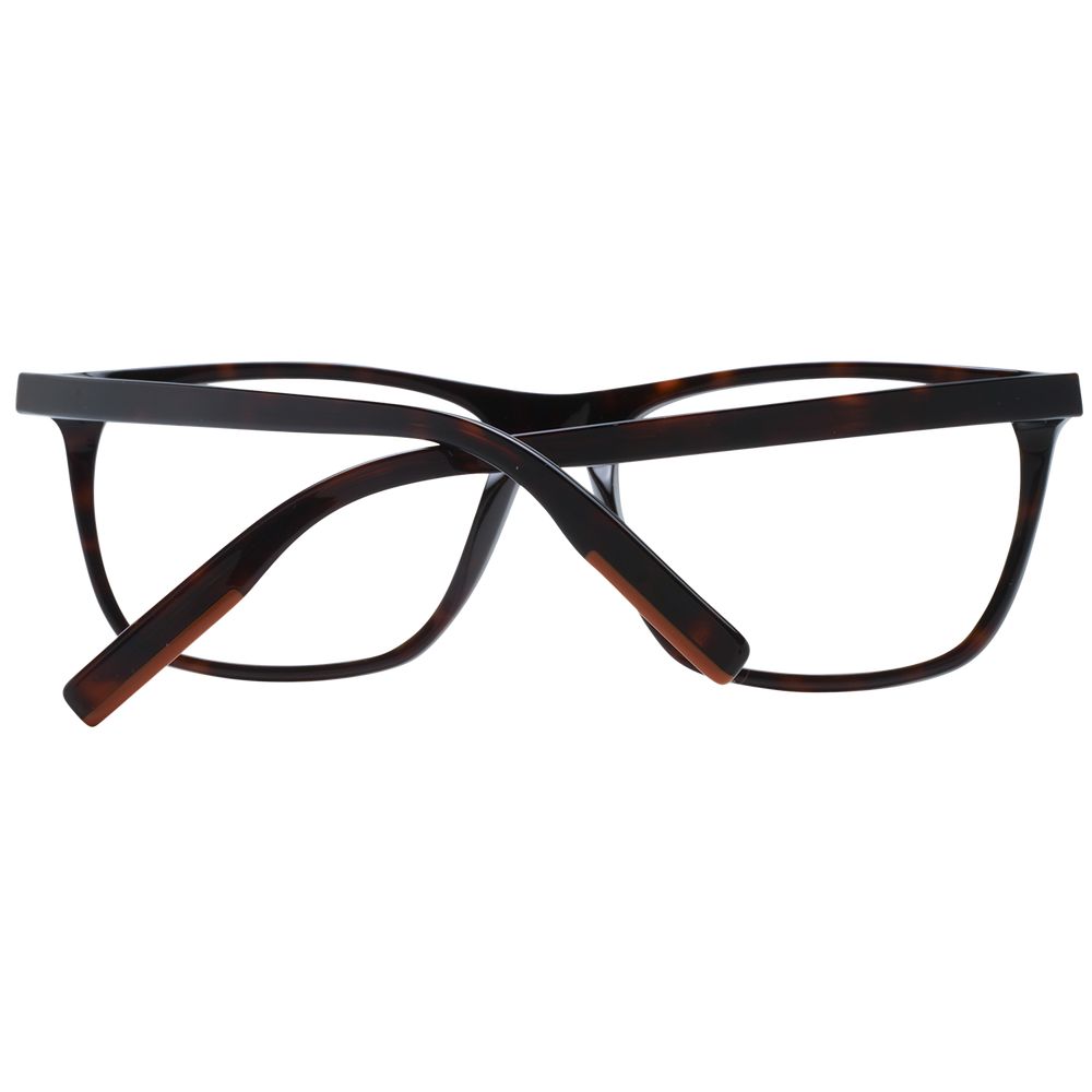 Ermenegildo Zegna Brown Men Optical Frames