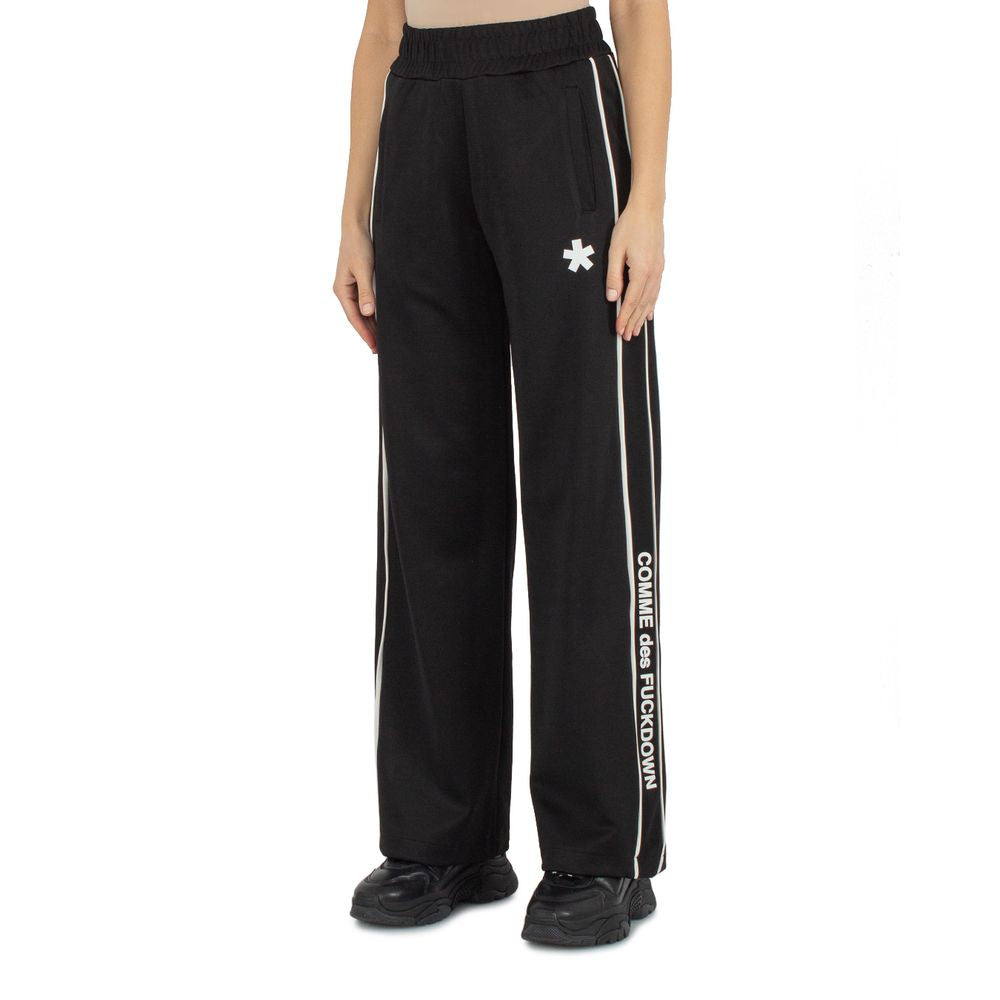 Black Polyester Jeans & Pant - SEHABRANDS