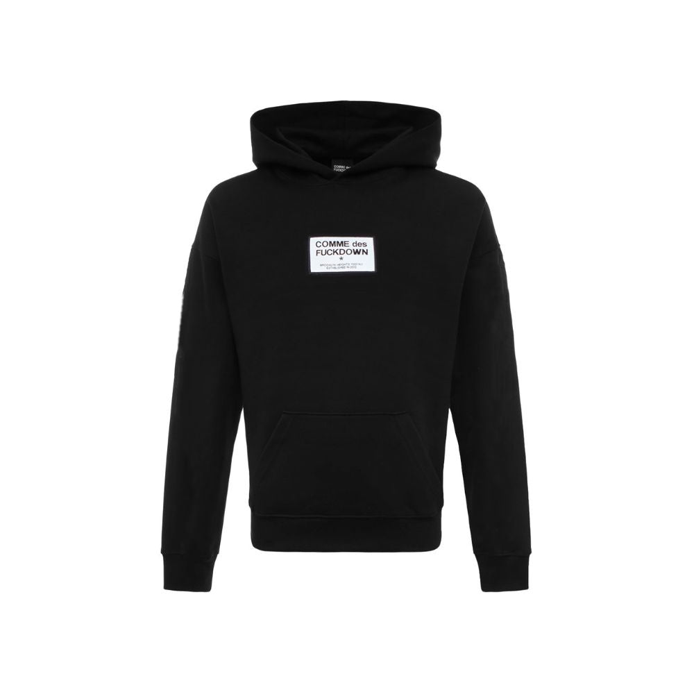 Black Cotton Sweater - SEHABRANDS