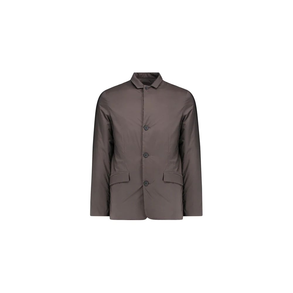 Brown Polyester Jacket - SEHABRANDS