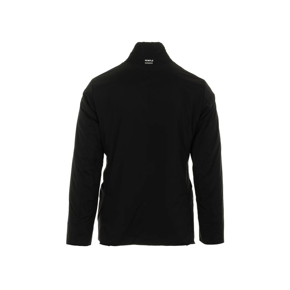 Black Polyester Jacket - SEHABRANDS