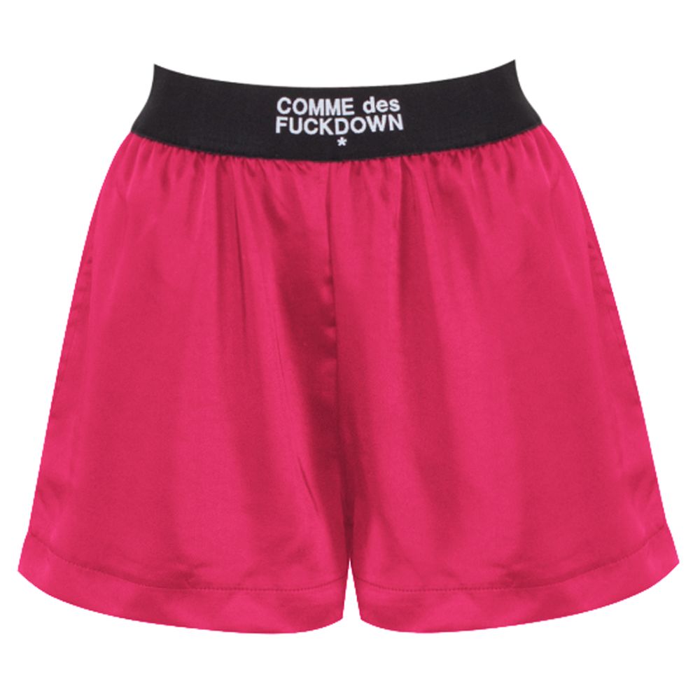 Fuchsia Polyester Short - SEHABRANDS