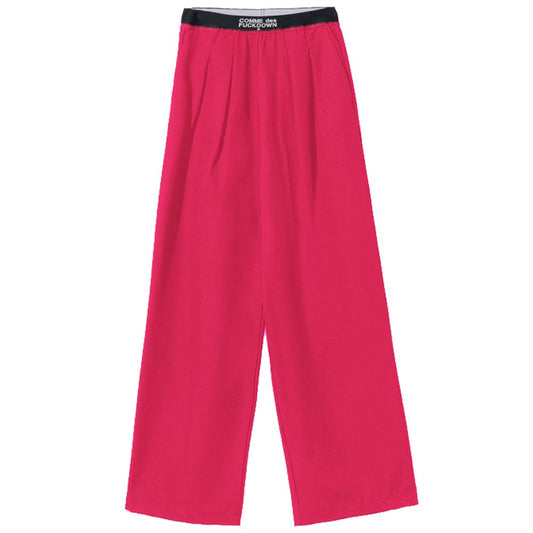 Fuchsia Polyester Jeans & Pant - SEHABRANDS