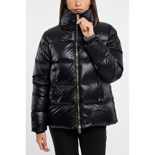 Black Polyester Jackets & Coat - SEHABRANDS