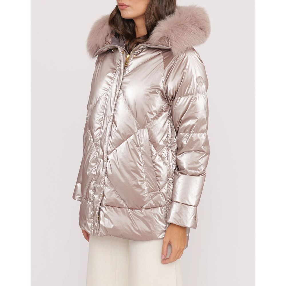 Pink Polyester Jackets & Coat - SEHABRANDS