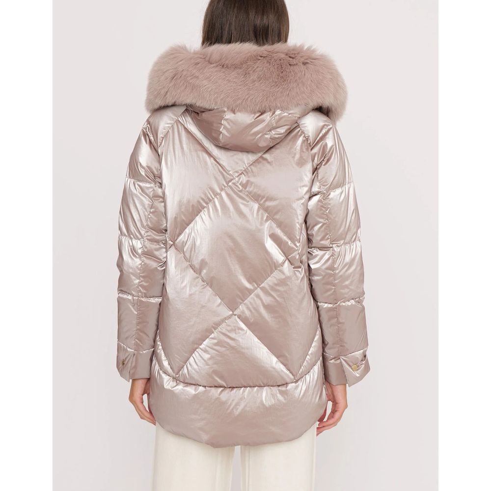 Pink Polyester Jackets & Coat - SEHABRANDS