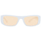 Guess White Unisex Sunglasses