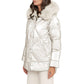 White Polyester Jackets & Coat - SEHABRANDS