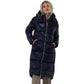 Blue Polyester Jackets & Coat - SEHABRANDS