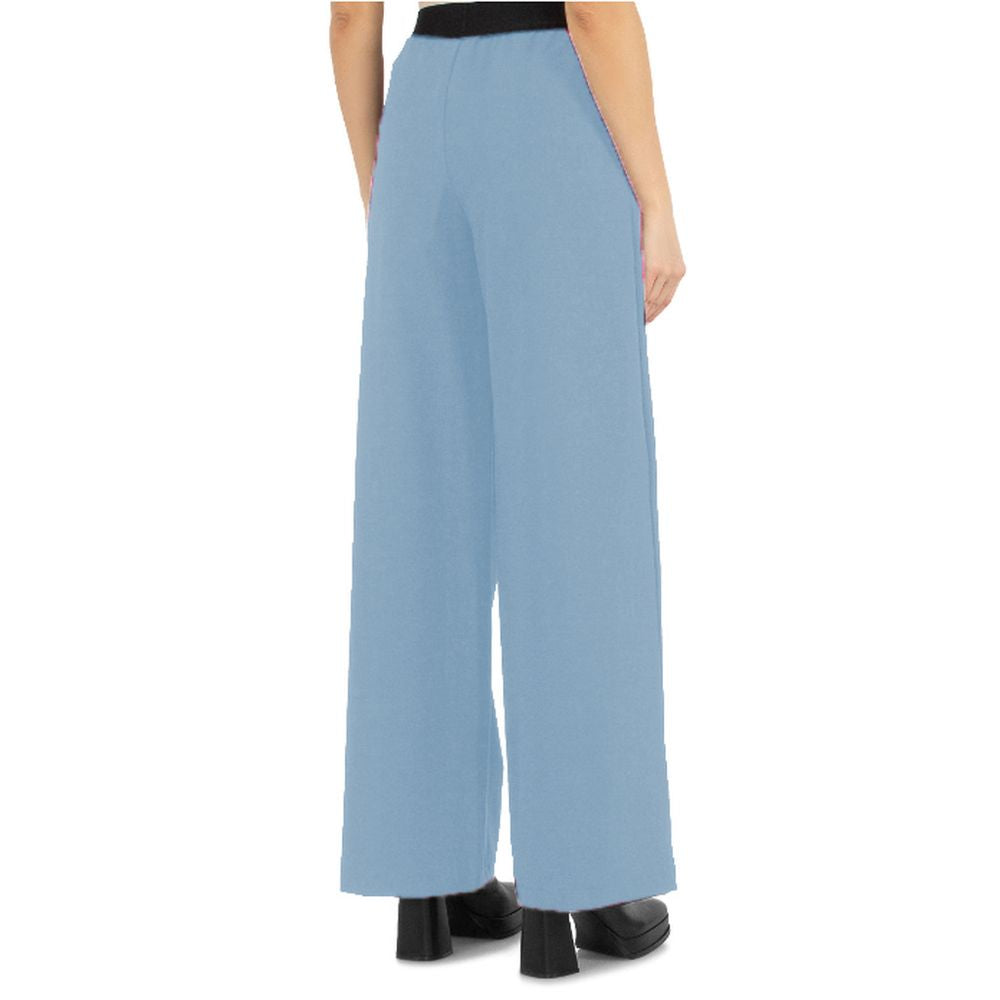 Light Blue Polyester Jeans & Pant - SEHABRANDS