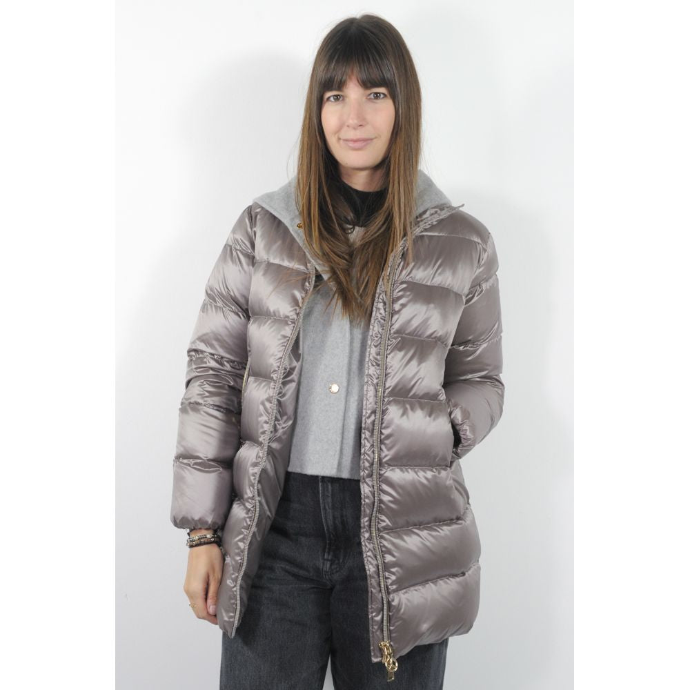 Gray Polyester Jackets & Coat - SEHABRANDS