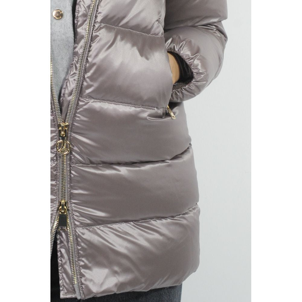 Gray Polyester Jackets & Coat - SEHABRANDS