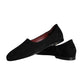 Dolce & Gabbana Black Suede Loafers Formal Slip On Shoes