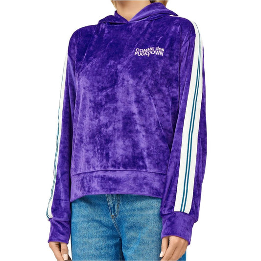 Purple Polyester Sweater - SEHABRANDS