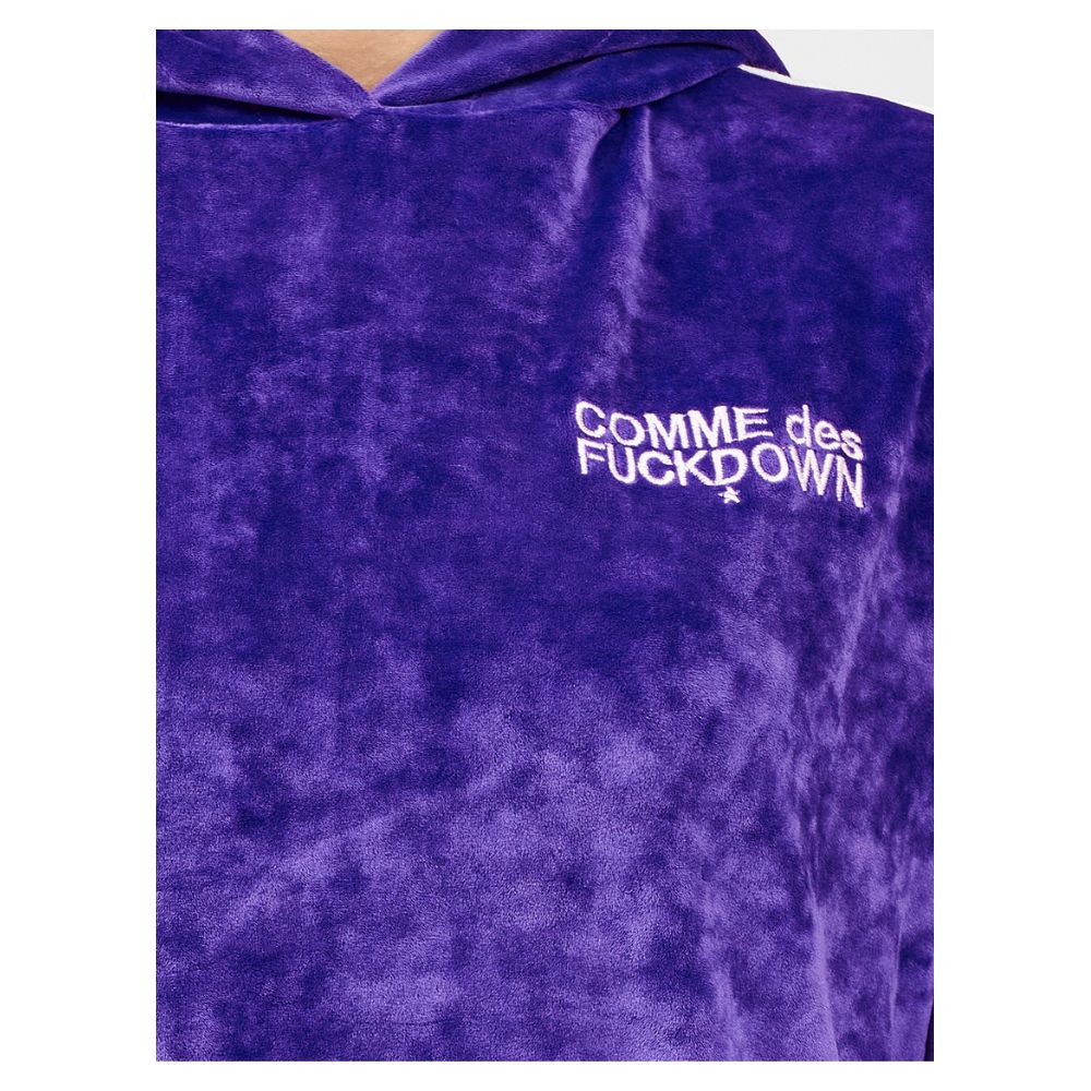 Purple Polyester Sweater - SEHABRANDS