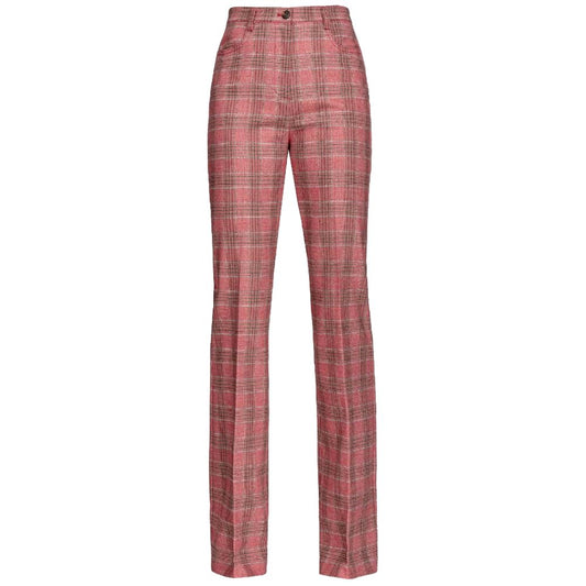 Red Polyester Jeans & Pant - SEHABRANDS