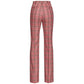 Red Polyester Jeans & Pant - SEHABRANDS