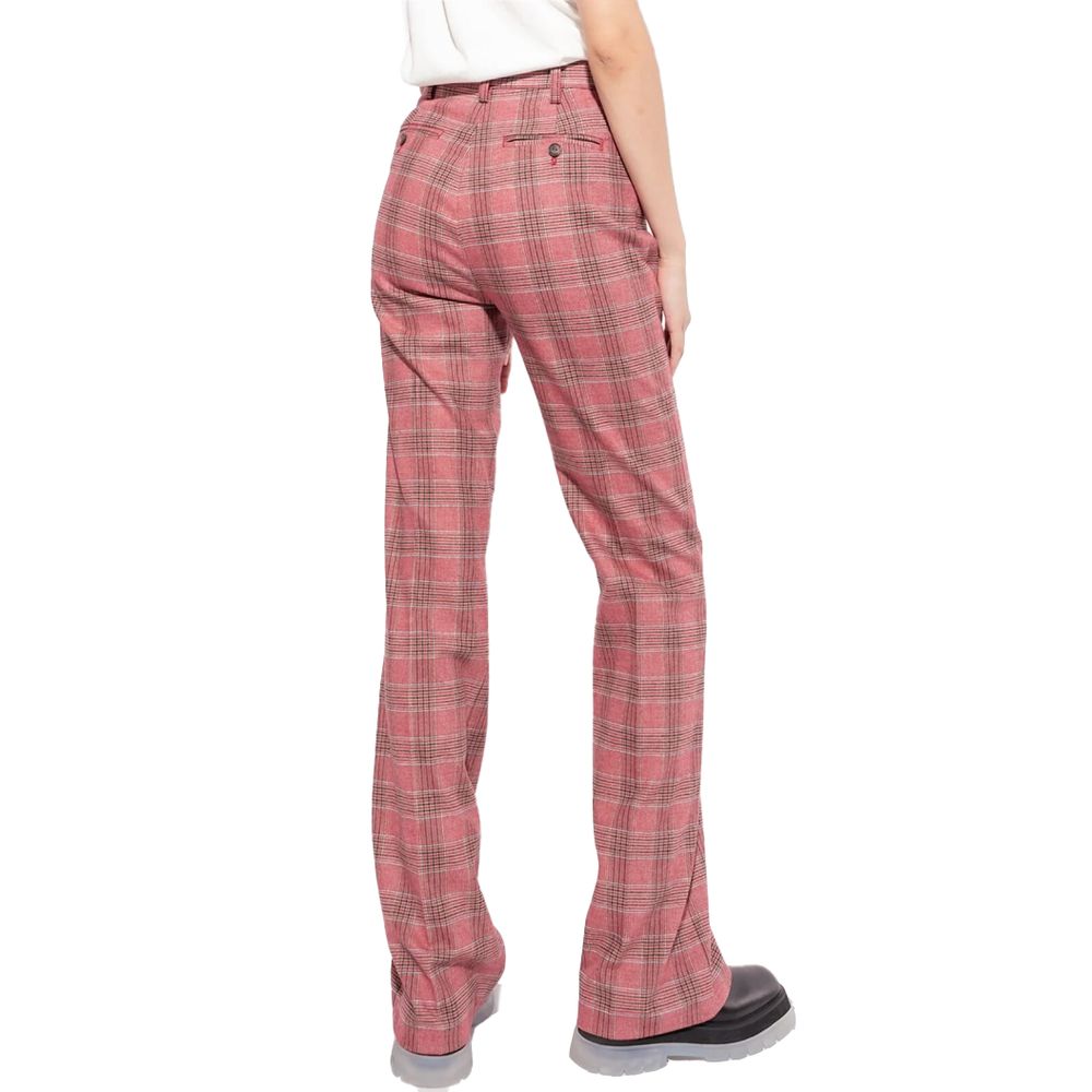 Red Polyester Jeans & Pant - SEHABRANDS