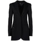 Black Viscose Suits & Blazer - SEHABRANDS