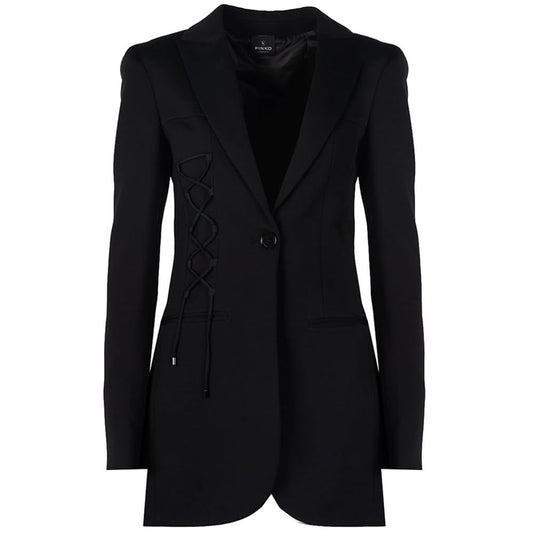 Black Viscose Suits & Blazer - SEHABRANDS