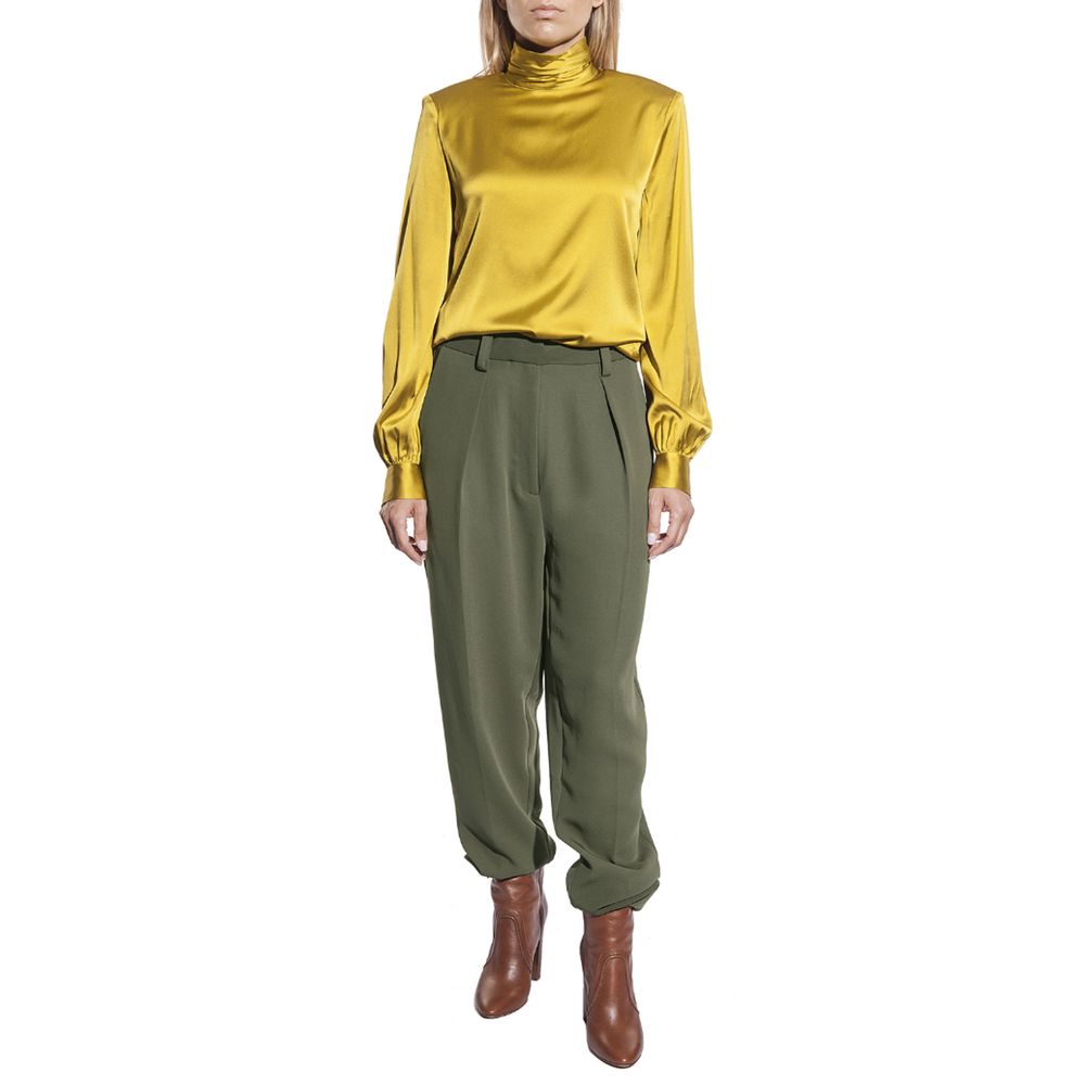 Green Polyester Jeans & Pant - SEHABRANDS