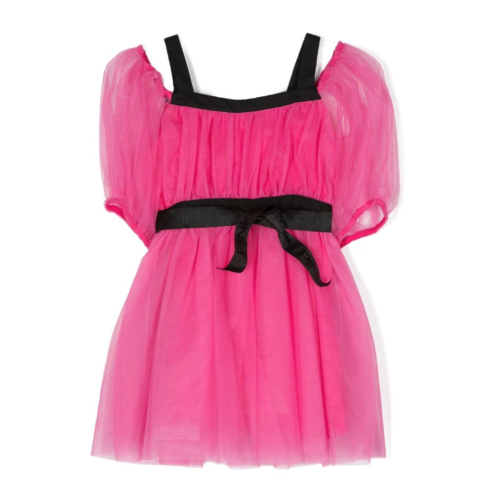 Fuchsia Nylon Dress - SEHABRANDS