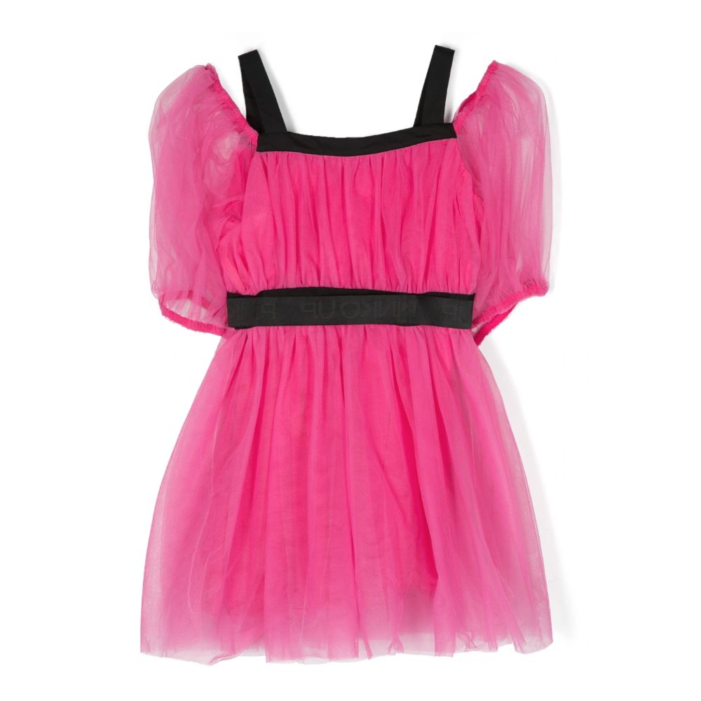 Fuchsia Nylon Dress - SEHABRANDS