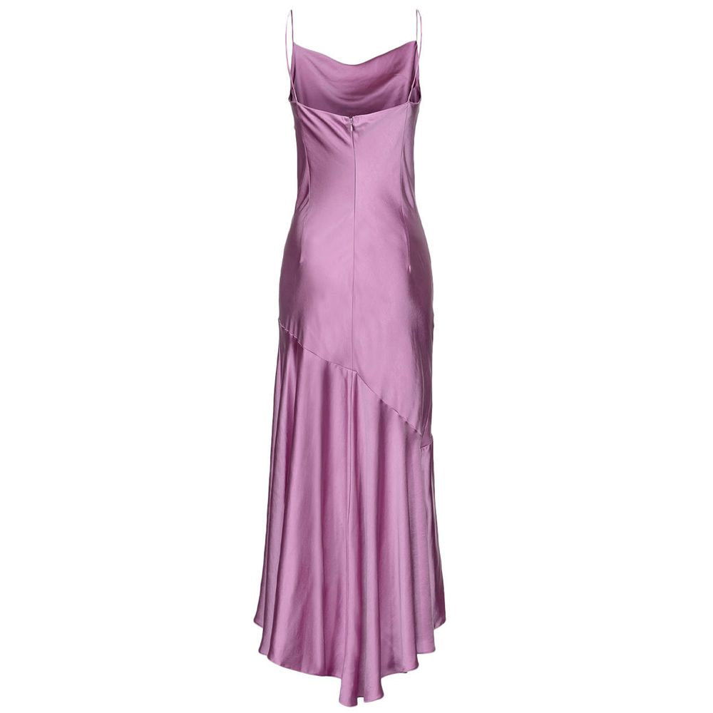 Pink Polyester Dress - SEHABRANDS