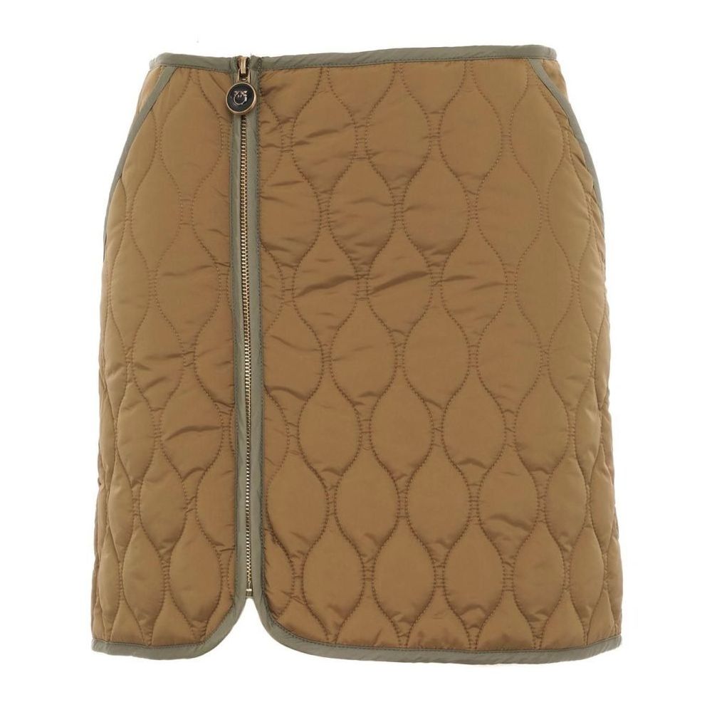 Brown Nylon Skirt - SEHABRANDS