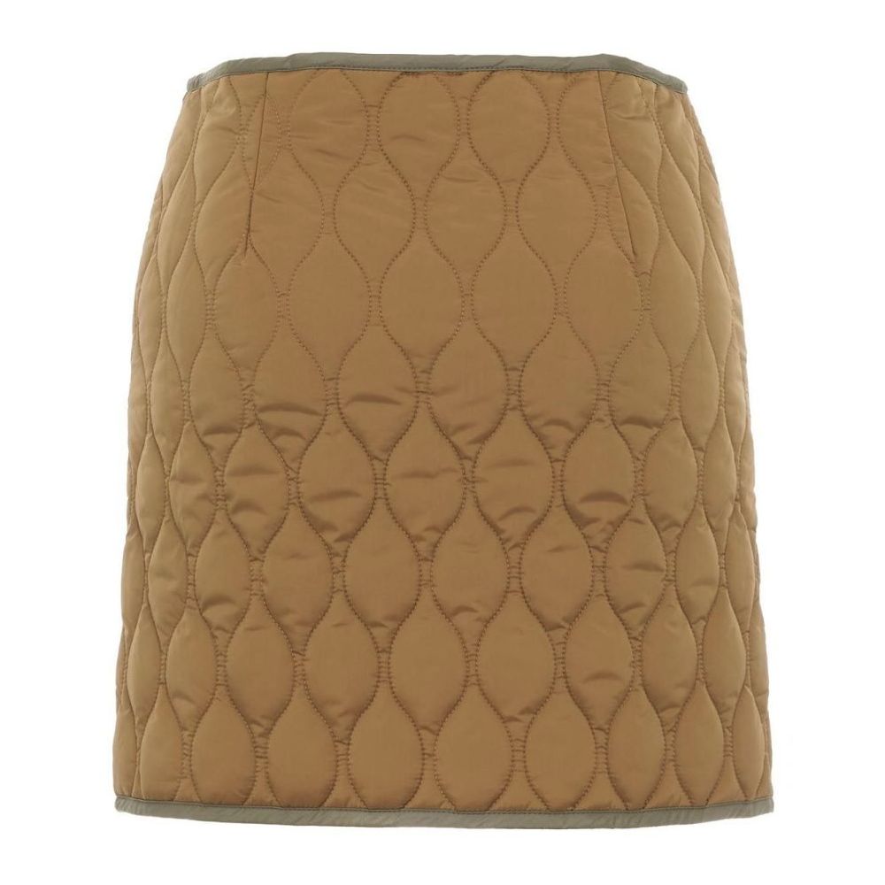 Brown Nylon Skirt - SEHABRANDS