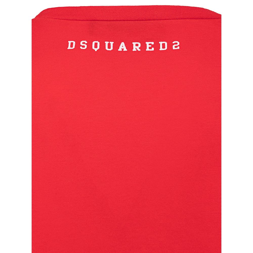 Red Cotton T-Shirt - SEHABRANDS