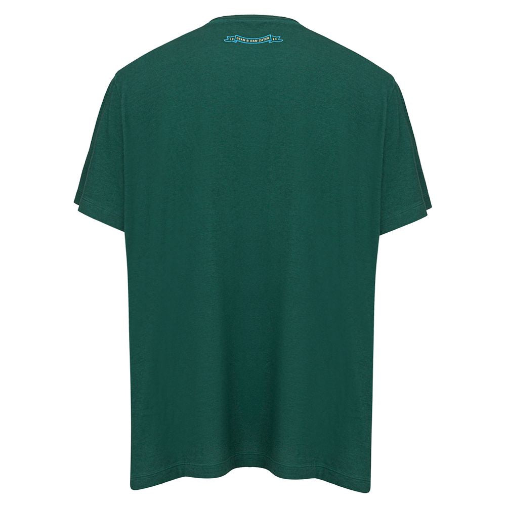 Green Cotton T-Shirt - SEHABRANDS