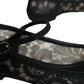 Dolce & Gabbana Black Taormina Lace Bellucci Flats Shoes