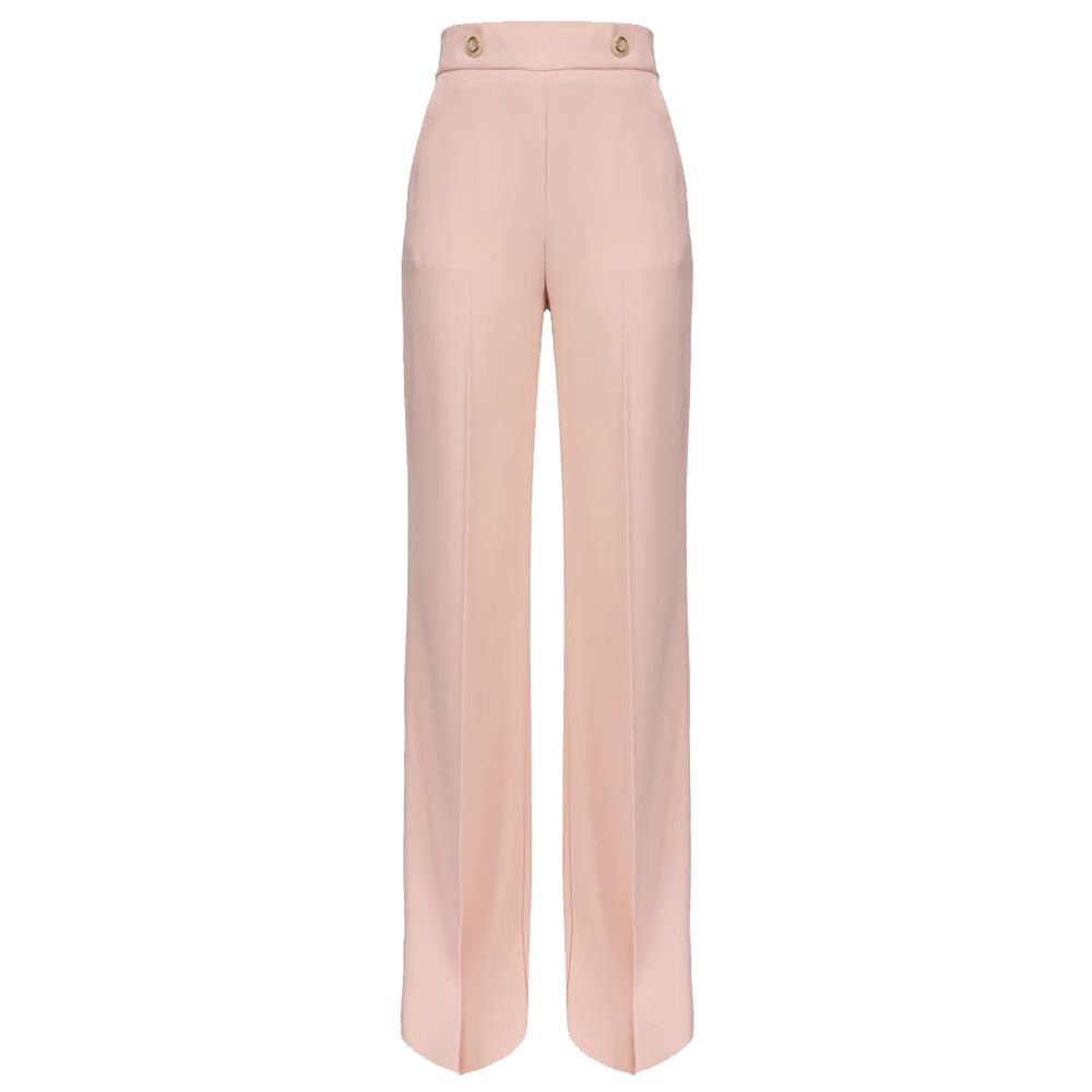 Pink Polyester Jeans & Pant - SEHABRANDS