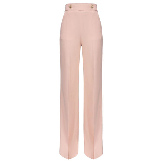 Pink Polyester Jeans & Pant - SEHABRANDS