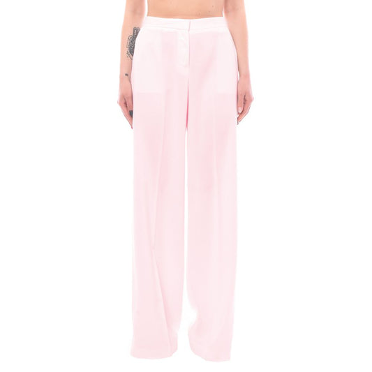 Pink Polyester Jeans & Pant - SEHABRANDS