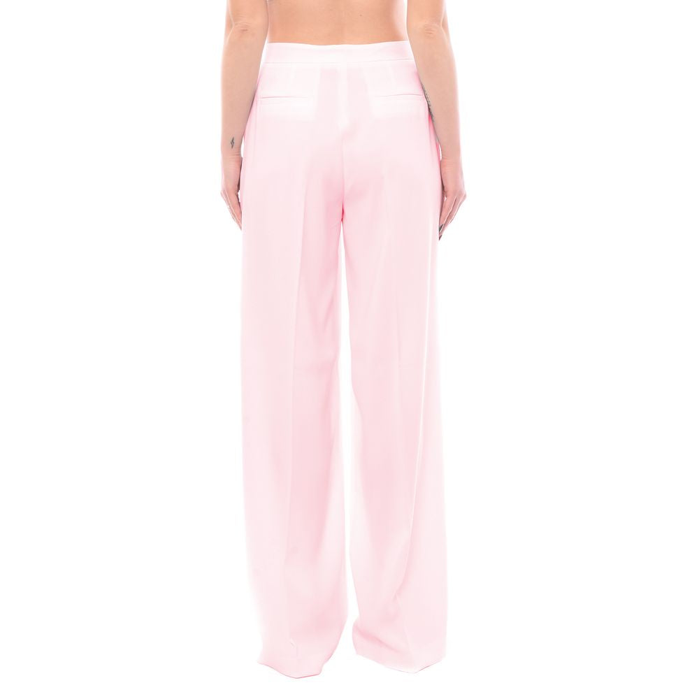 Pink Polyester Jeans & Pant - SEHABRANDS