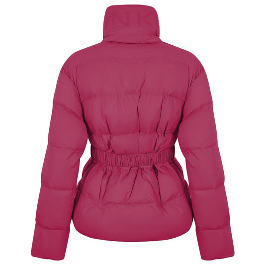 Fuchsia Nylon Jackets & Coat - SEHABRANDS