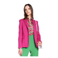 Fuchsia Viscose Suits & Blazer - SEHABRANDS