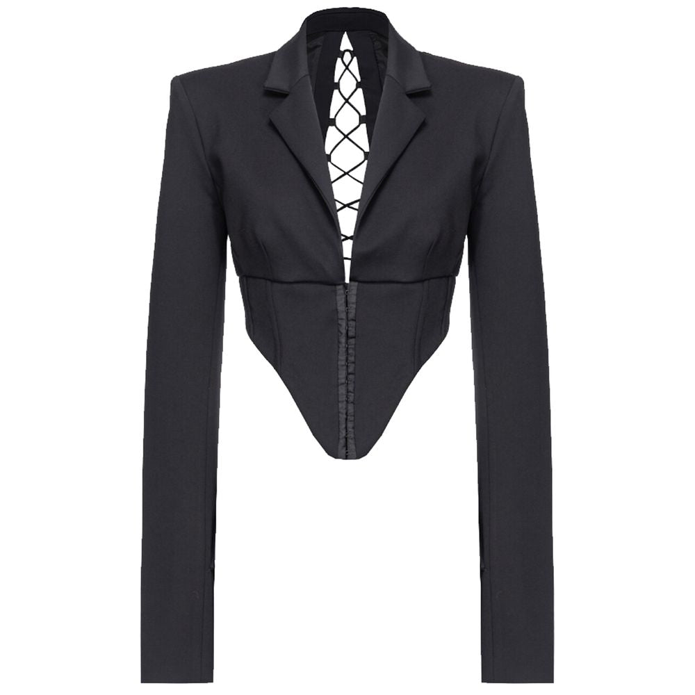 Black Viscose Suits & Blazer - SEHABRANDS