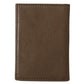 Elegant Leather Men's Wallet in Brown - SEHABRANDS