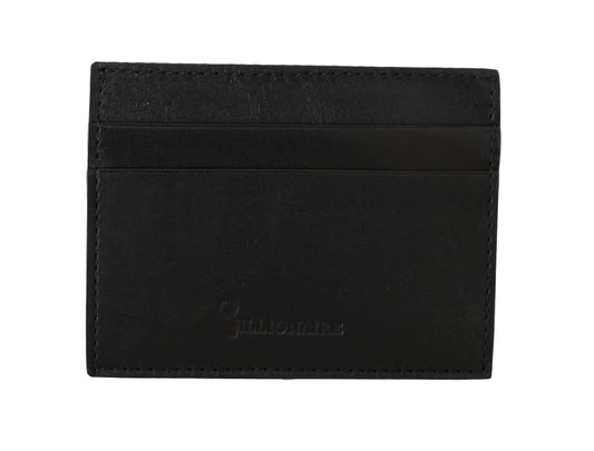 Exquisite Black Leather Men's Wallet - SEHABRANDS