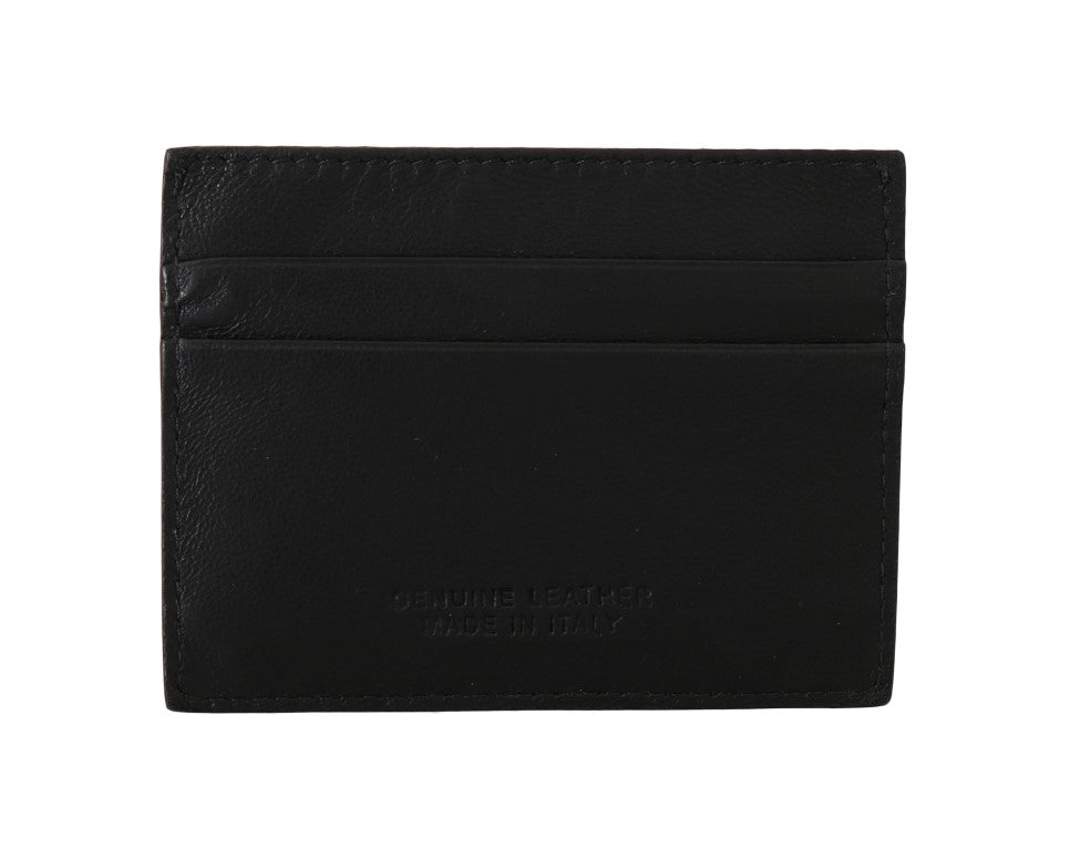 Exquisite Black Leather Men's Wallet - SEHABRANDS